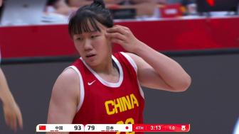 热身赛-韩旭18+11 张子宇18+6 中国女篮力克日本女篮